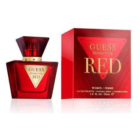 guess red eau de toilette.